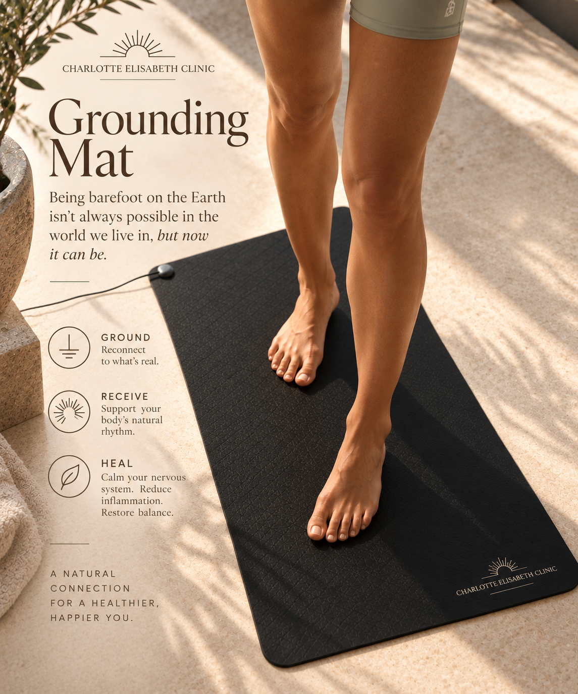 GROUNDING MAT (YOGA MAT SIZED)