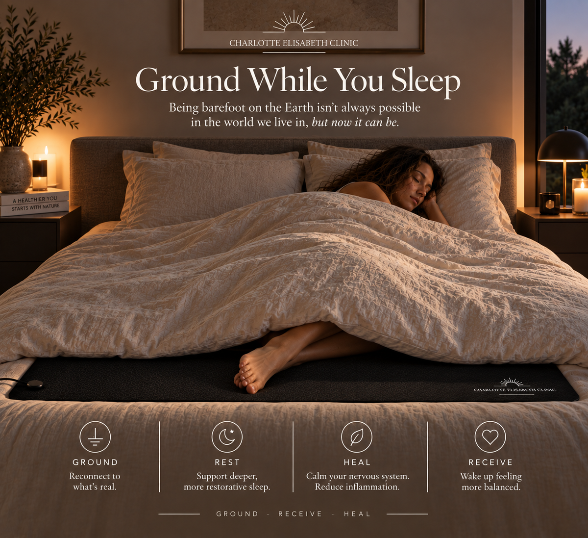 GROUNDING MAT (YOGA MAT SIZED)